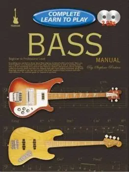 Koala Music Publications Complete Learn To Play Bass Manual - Richter - Bass Guitar TAB - Book/2 CDs/Poster Offre Limitée
