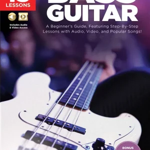 Hal Leonard First 15 Lessons Bass Guitar - Liebman - Book/Media Online Acheter Direct