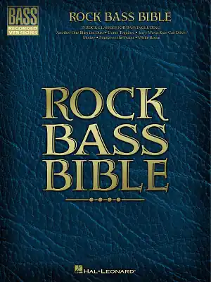 Hal Leonard Rock Bass Bible - Bass Tab Affaire À Saisir