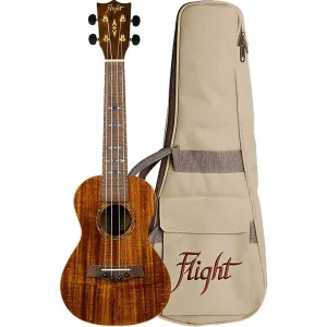 FLIGHT DUC445 UKULELE DE CONCERT ACACIA + Housse Soldes