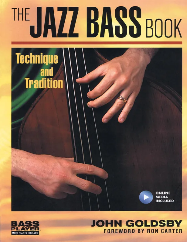 Vente Directe Hal Leonard The Jazz Bass Book - Goldsby - Double Bass - Book/Media Online