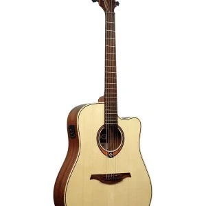 LAG T88DCE "TRAMONTANE" GUITARE FOLK ELECTRO DREADNOUGHT NATURELLE Meilleur Choix