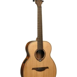 LAG TRAVEL-RCE "TRAMONTANE" GUITARE FOLK DE VOYAGE ELECTRO - Cèdre Commander Vite