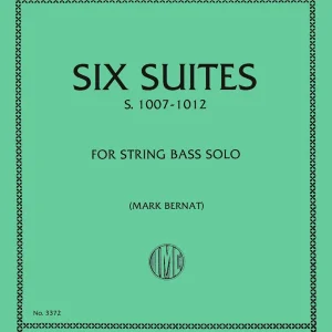 International Music Company Six Suites, S. 1007-1012 - Bach/Bernat - Double Bass - Book Affaire À Saisir