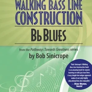 Offre Limitée Sher Music Walking Bass Line Construction Bb Blues - Sinicrope - Double Bass - Book