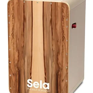 Nouvelle Collection SELA SE010 CASELA PRO SATIN NUT CAJON FACADE NOYER SATINEE