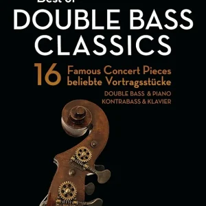 Schott Best of Double Bass Classics - Mohrs - Double Bass/Piano - Book Promotion