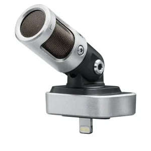 Vente Flash SHURE MV88+DIG-VIDKIT PACK MICRO STATIQUE MV88+ POUR iOS AVEC TREPIED