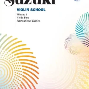 Summy-Birchard Suzuki Violin School, Volume 4 (International Edition) - Suzuki - Book/CD Bon Plan