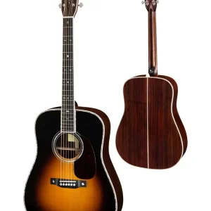 Remise EASTMAN E40D-TC-SB "DREADNOUGHT" GUITARE FOLK SUNBURST