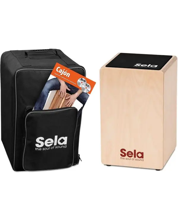 Meilleur Prix SELA SE119 PRIMERA NAT BUNDLE PACK CAJON + ACCESSOIRES + METHODE
