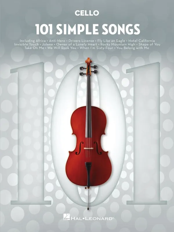 Offre Spéciale Hal Leonard 101 Simple Songs - Cello - Book