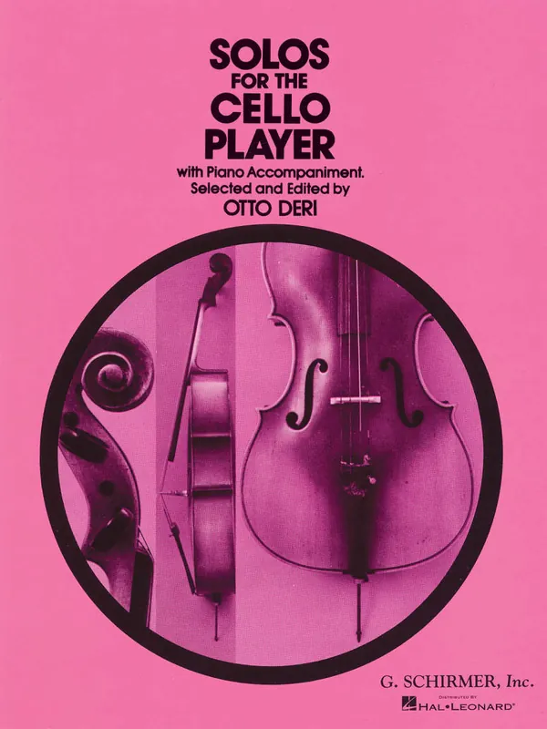 Commander Vite G. Schirmer Inc. Solos for the Cello Player - Deri - Cello/Piano - Book