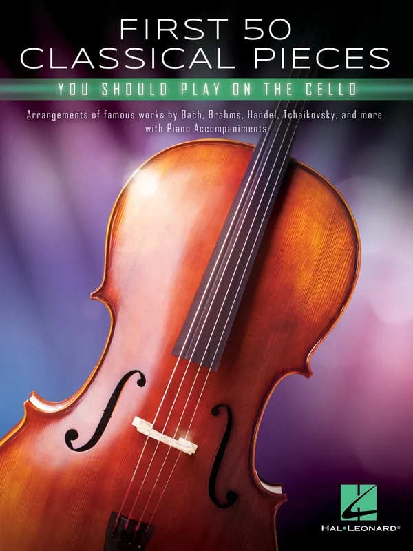 Hal Leonard First 50 Classical Pieces You Should Play on the Cello - Cello/Piano - Book Produit De Marque