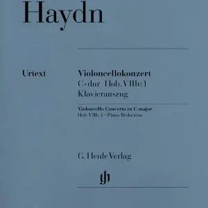 Livraison Express G. Henle Verlag Violoncello Concerto C major Hob. VIIb 1 - Haydn/Gerlach - Cello/Piano - Sheet Music