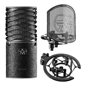 Offre Spéciale ASTON ORIGIN BLACK BUNDLE PACK MICRO A CONDENSATEUR + ACCCESSOIRES