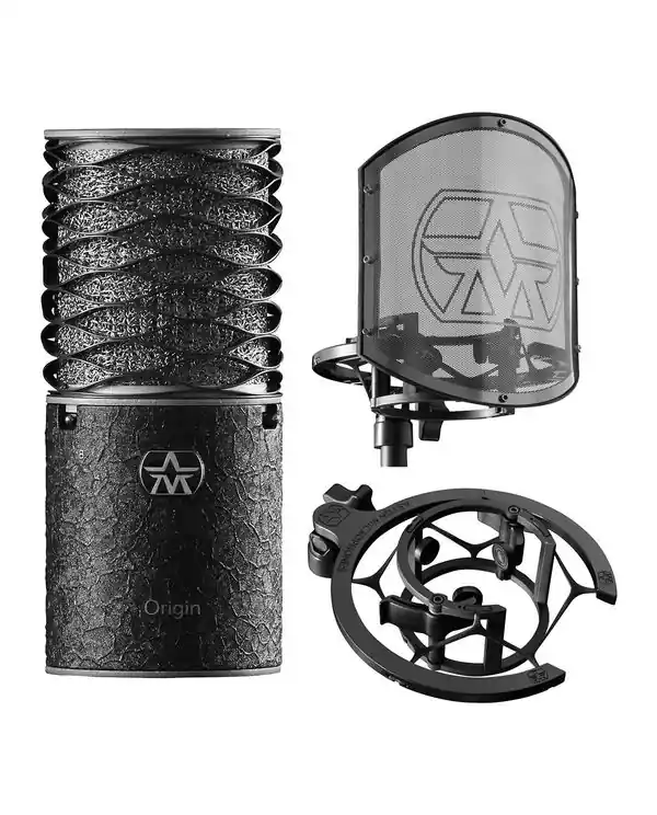 Offre Spéciale ASTON ORIGIN BLACK BUNDLE PACK MICRO A CONDENSATEUR + ACCCESSOIRES