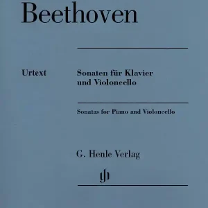 Nouvelle Collection G. Henle Verlag Violoncello Sonatas - Beethoven/Dufner/Geringas - Cello/Piano - Book