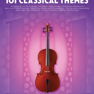 Hal Leonard 101 Classical Themes for Cello - Book Populaire