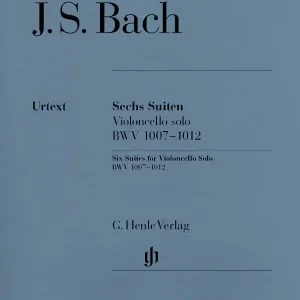 Usine Directe G. Henle Verlag Six Suites for Violoncello Solo, BWV 1007-1012 - Bach/Voss/Ginzel - Book