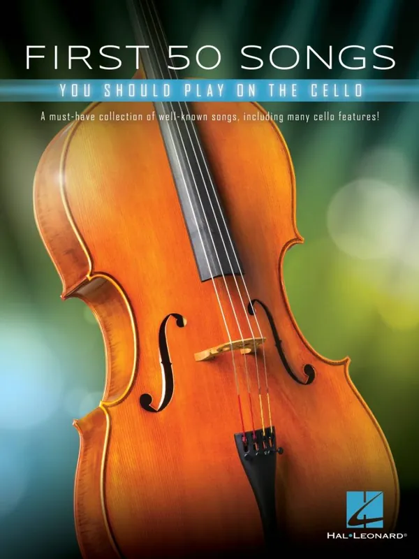 Hal Leonard First 50 Songs You Should Play on Cello - Book Offre Spéciale