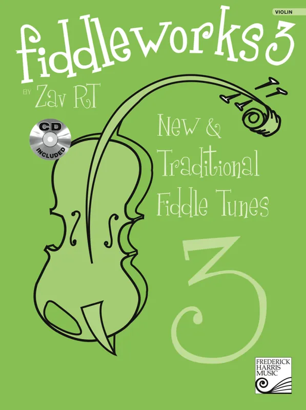 Nouvelle Collection Frederick Harris Music Company Fiddleworks 3 - RT - Preparatory-ARCT Solo/Duet Violin - Book/CD