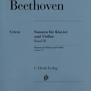 Offre Limitée G. Henle Verlag Violin Sonatas, Volume II - Beethoven /Brandenburg /Theopold /Rostal - Violin/Piano - Book