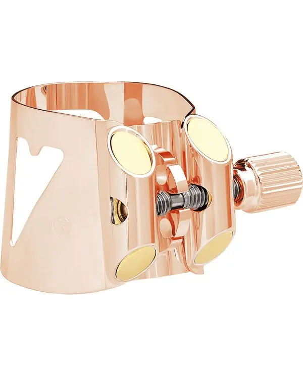 VANDOREN LC01PGP LIGATURE OPTIMUM OR ROSE CLARINETTE SIB + COUVRE BEC Prix Réduit