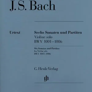 Marque G. Henle Verlag Sonatas and Partitas BWV 1001-1006 for Violin solo - Bach/Ronnau/Schneiderhan - Violin - Book