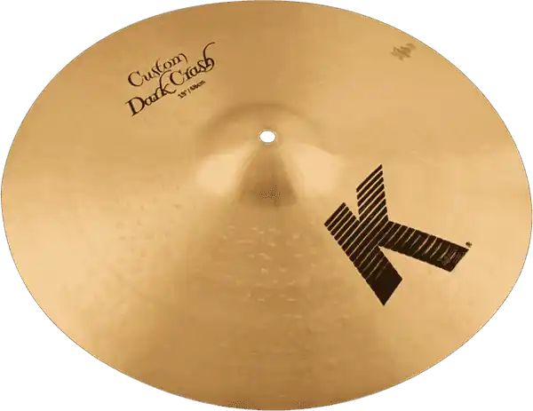 Certifié Zildjian K0978 Crash 19‘‘ Dark série K Custom
