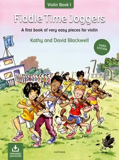 Oxford University Press Fiddle Time Joggers (Third edition) - Blackwell/Blackwell - Violin - Book/Audio Online Réduction