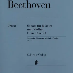 G. Henle Verlag Violin Sonata F major op. 24 (Spring) - Beethoven/Brandenburg - Violin/Piano - Sheet Music Prix Choc