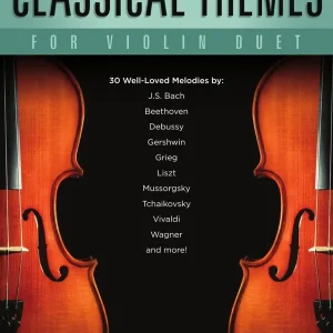 Hal Leonard Classical Themes for Violin Duet - Book Promotion Saisonnière