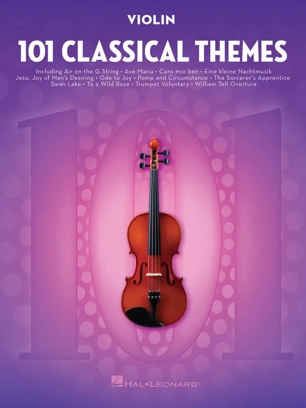 Hal Leonard 101 Classical Themes for Violin - Book Solde