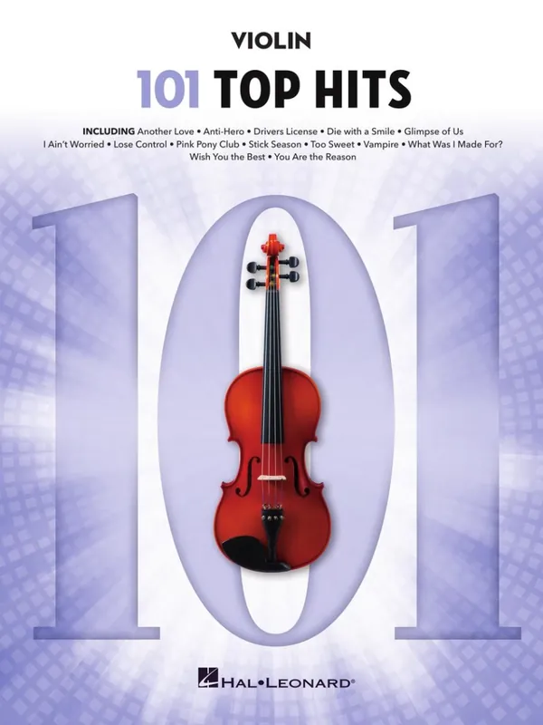 Marque Hal Leonard 101 Top Hits for Violin - Violin - Book