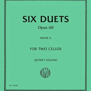 International Music Company Six Duets, Op. 60, Book II - Lee - Cello Duet - Book Promotion Saisonnière
