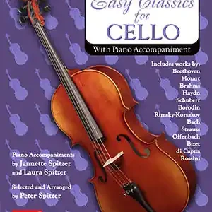 Prix Choc Mel Bay Easy Classics for Cello - Spitzer - Cello/Piano - Book/Insert