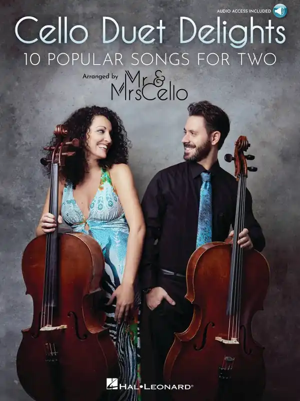 Commander Maintenant Hal Leonard Cello Duet Delights - Book/Audio Online