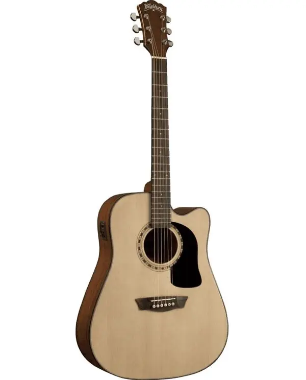 Meilleur Choix WASHBURN AD5CE GUITARE FOLK ELECTRO NATURELLE