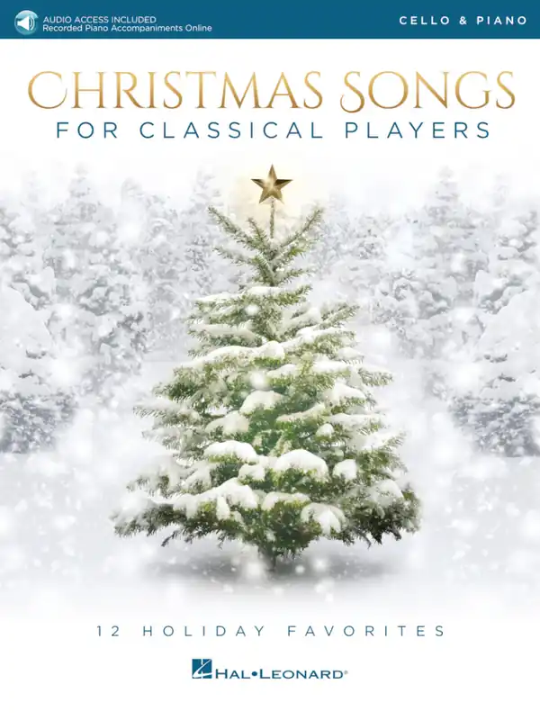 Remise Hal Leonard Christmas Songs for Classical Players 12 Holiday Favorites - Cello/Piano - Book/Audio Online