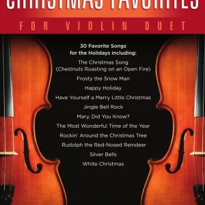 Offre Limitée Hal Leonard Christmas Favorites for Violin Duet - Book