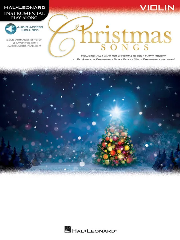 Hal Leonard Christmas Songs - Violin - Book/Audio Online Affaire À Saisir