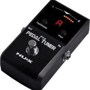 Dernier Modèle NUX PT6 PEDALE ACCORDEUR CHROMATIQUE GUITARE