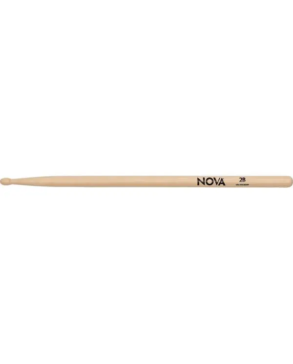 Authentique NOVA BY VIC FIRTH 2B HICKORY PAIRE DE BAGUETTE