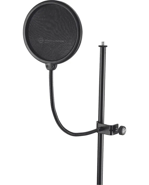 K&M 23956 FILTRE ANTI POP PRO - Diamètre 13cm Vente Flash