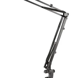 Achat Immédiat K&M 23840 SUPPORT MICRO ARTICULÉ NOIR - Avec fixation bureau