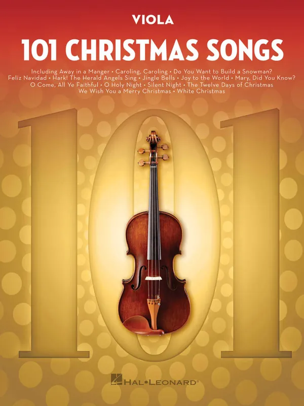 Prix Promo Hal Leonard 101 Christmas Songs - Viola - Book