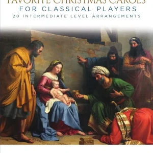 Hal Leonard Favorite Christmas Carols for Classical Players - Cello/Piano - Book/Audio Online Populaire