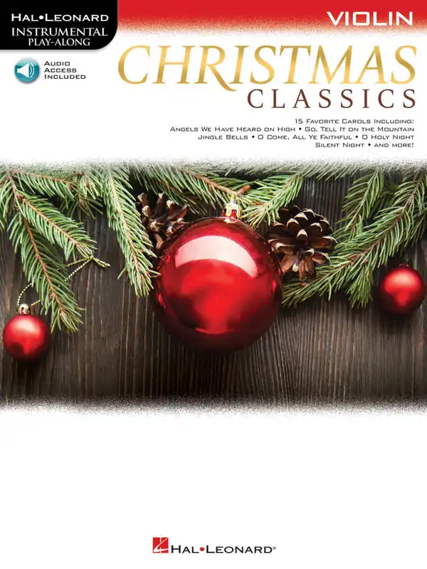 Meilleure Vente Hal Leonard Christmas Classics - Violin - Book/Audio Online