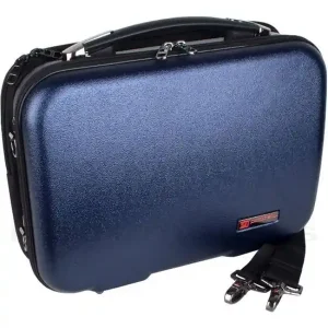 PROTEC BLT307BX ETUI CLARINETTE AVEC POCHE PARTITION BLEU METALLIQUE Promotion